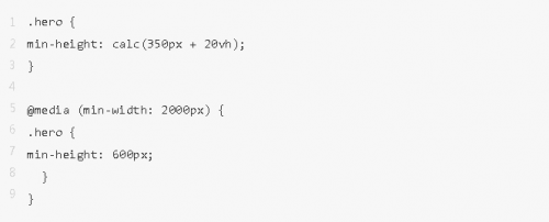 Clamp()、Max() 和 Min() CSS 函數的用例9