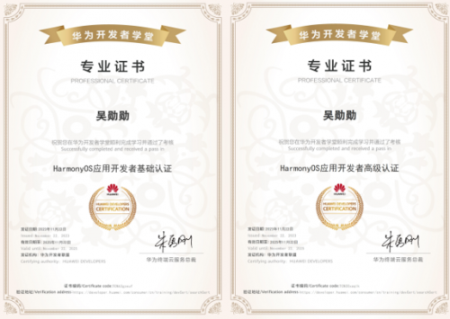 專業證書